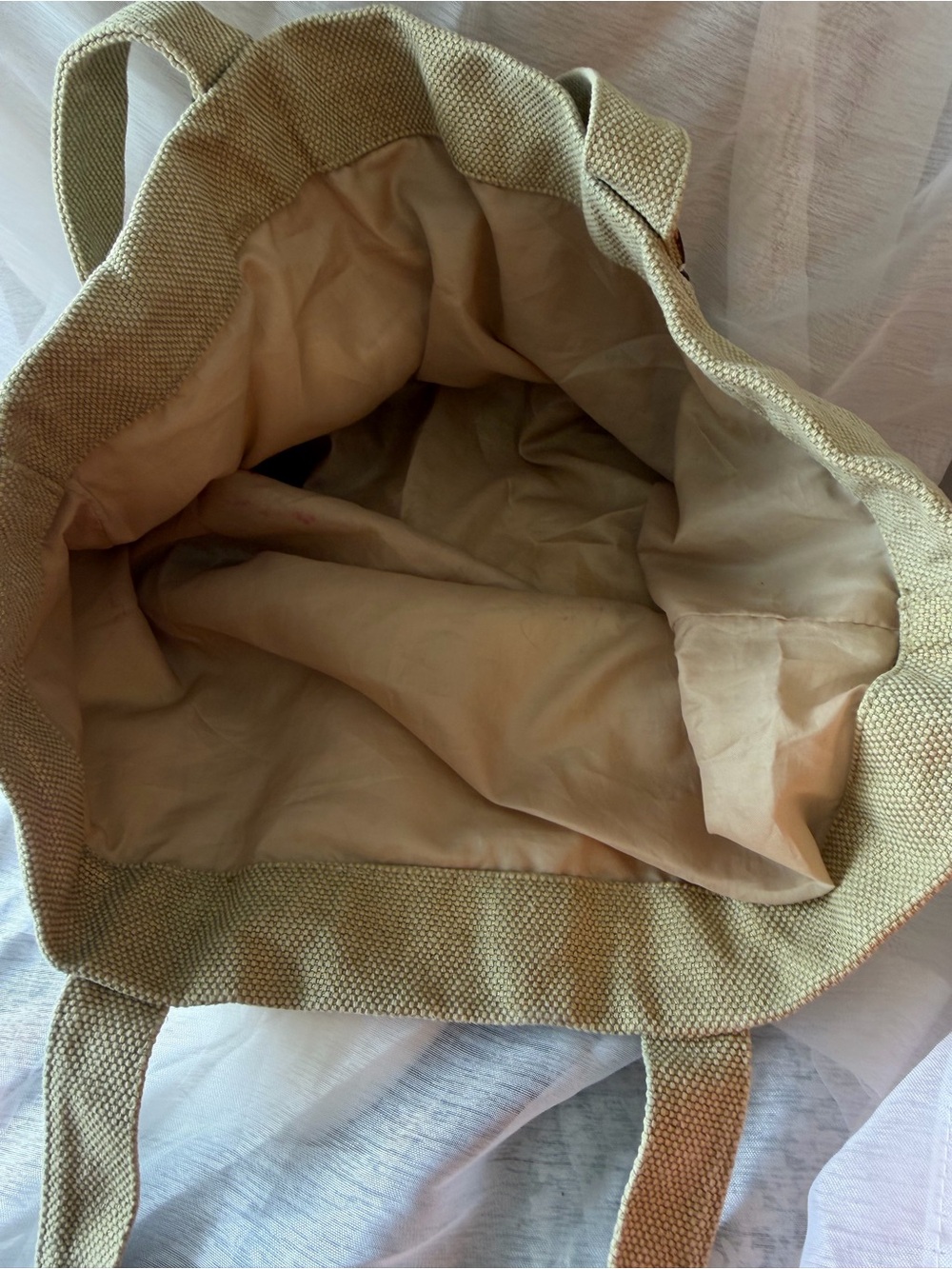 Michael Kors Olive Canvas Tote with Gold-Tone Hardware - Picture 4 of 5